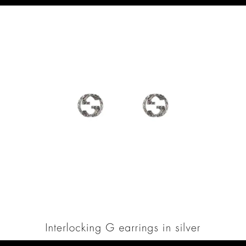 Gucci interlock earrings